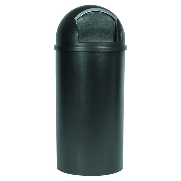 Marshal Classic Container, 15 gal, Plastic, Brown
