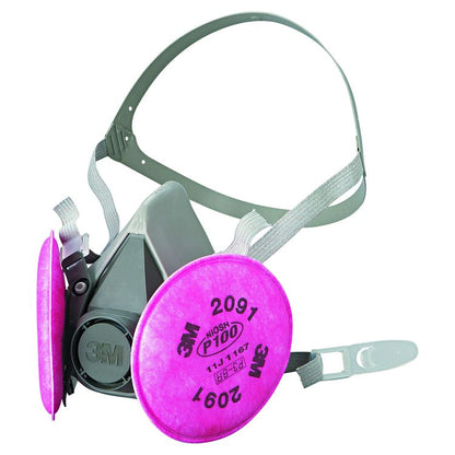 Half-Facepiece Respirator 6000 Series, Reusable, Medium