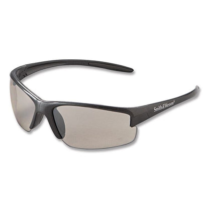Equalizer Safety Eyewear, Gunmetal Half Frame, Clear Dual I/O Lens