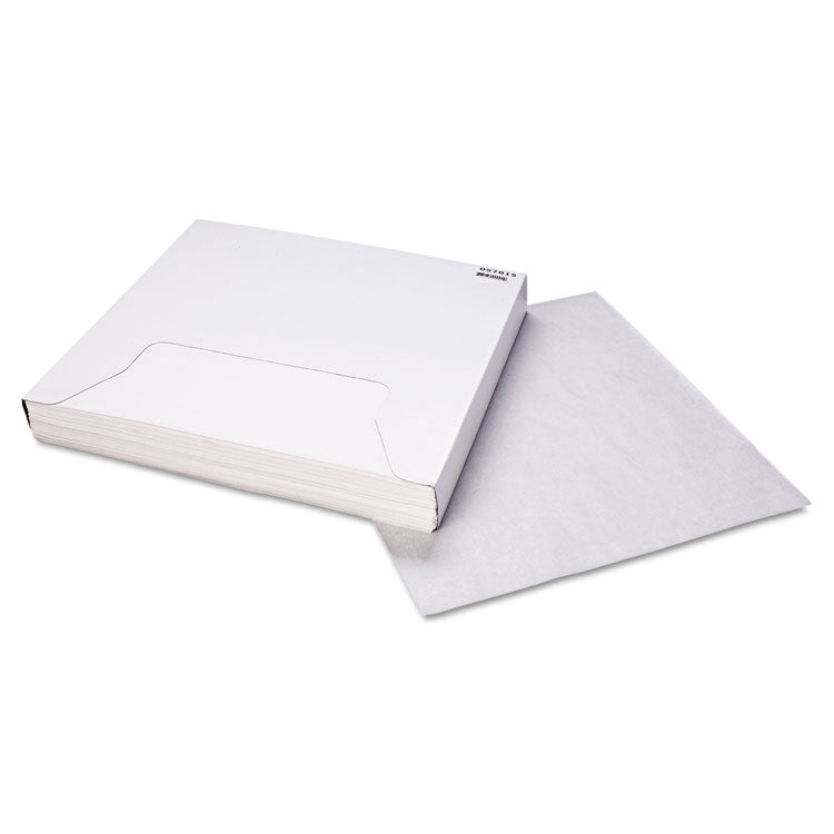 Grease-Resistant Paper Wraps and Liners, 15 x 16, White, 1,000/Box,  3 Boxes/Carton