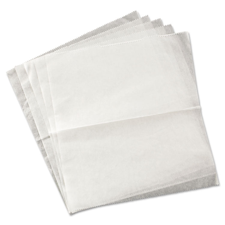 QF10 Interfolded Dry Wax Deli Paper, 10 x 10.25, White,  500/Box, 12 Boxes/Carton