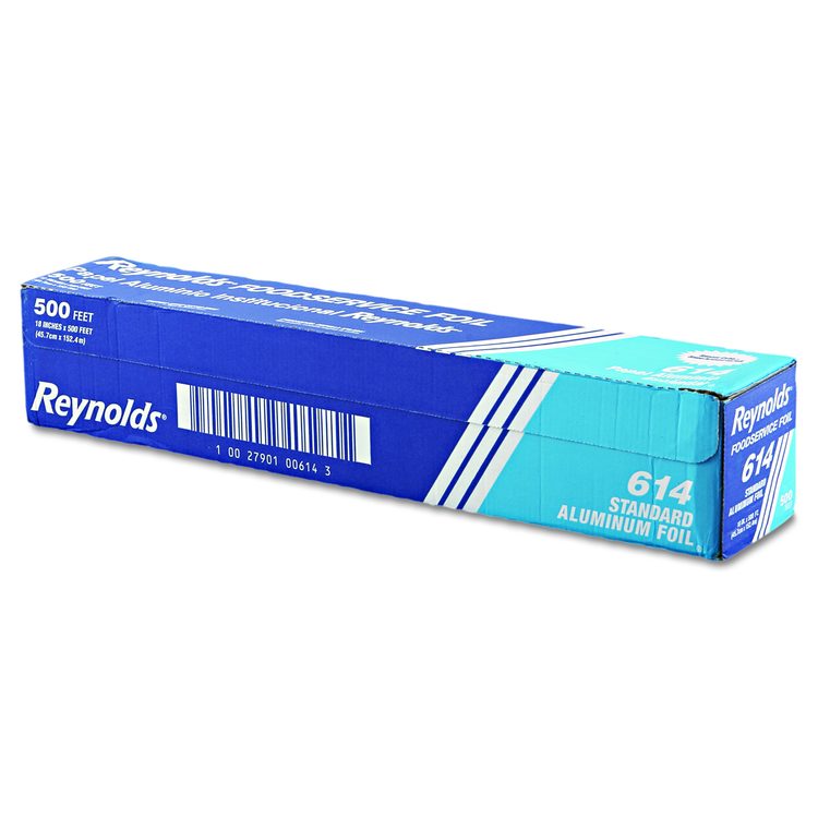 Standard Aluminum Foil Roll, 18" x 500 ft
