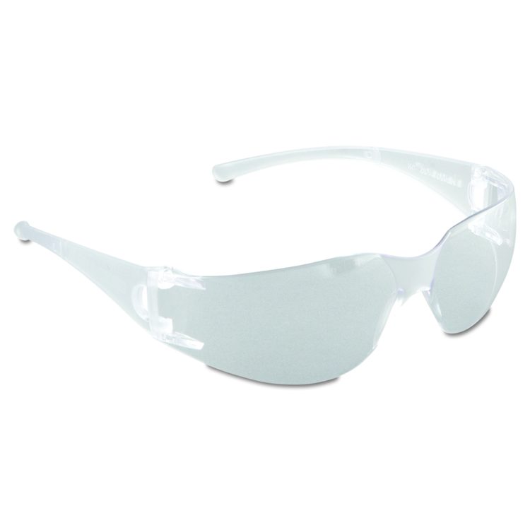 V10 Element Safety Glasses, Clear Full Frame, Clear Dual Lens