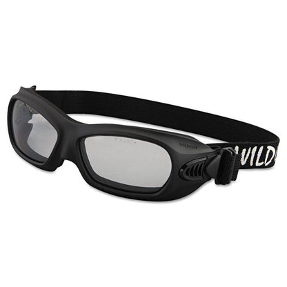 V80 WildCat Safety Goggles, Clear Anti-Fog Lens, Black Frame