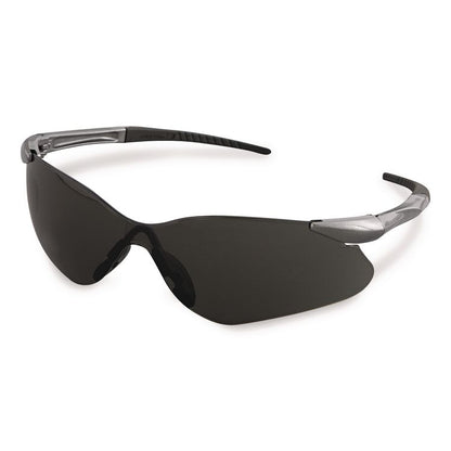 Nemesis VL Safety Glasses, Frameless, Smoke Single Lens