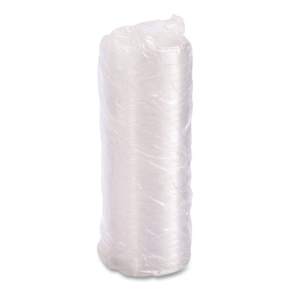 Non-Vented Cup Lids, Fits 32 oz/44 oz Hot Cups, Plastic, Clear, 500/Carton