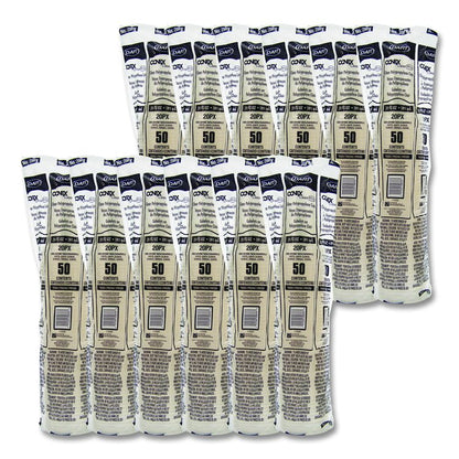 Polypropylene Cups, Cold Cups, 20 oz, Plastic, Clear, 50/Bag, 12 Bags/Carton