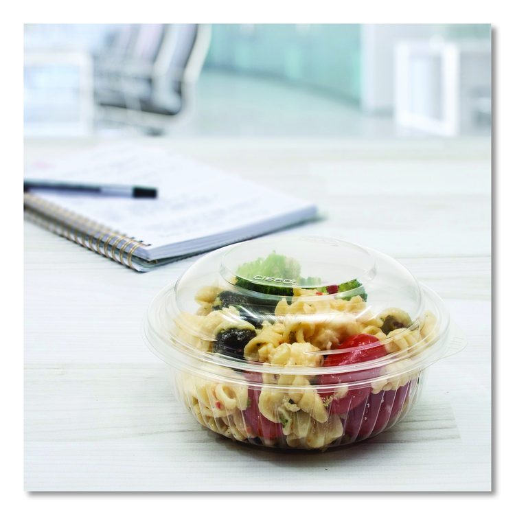 PresentaBowls Clear Bowls, 12 oz, Plastic, 504/Carton