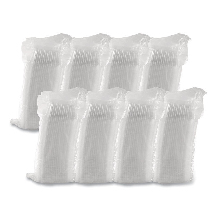 ClearPac Containers, 32 oz, 9.4 x 6.8 x 2.1, Plastic, 63/Pack, 8 Pack/Carton