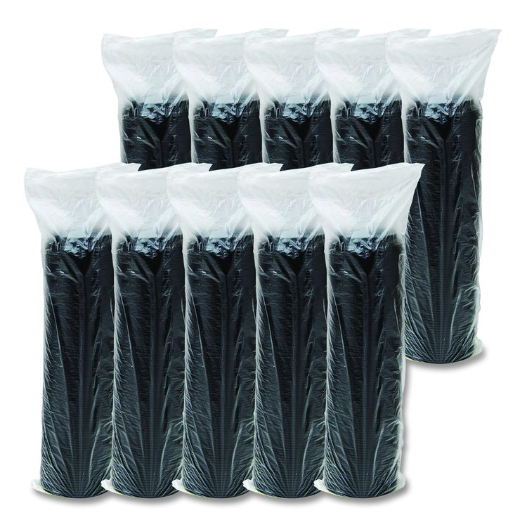 Cappuccino Dome Sipper Lids, Fits 12 oz to 24 oz Hot Cups, Plastic, Black, 100/Pack, 10 Packs/Carton