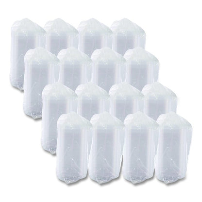 ClearPac Clear Container Lids, Dome, 4.9 x 5.9, Clear, Plastic, 63/Pack, 16 Packs/Carton