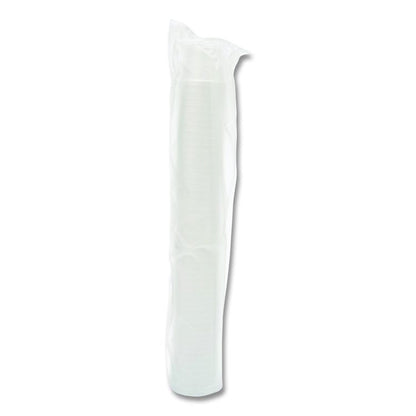 Food Containers, Squat, 8 oz, White, Foam, 1,000/Carton