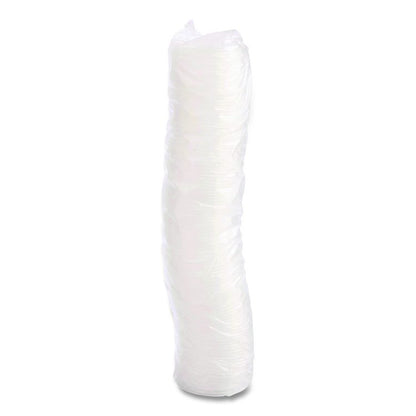 Plastic Lids, Vented, Fits 4 oz Hot Cups, Translucent, 100/Pack, 10 Packs/Carton