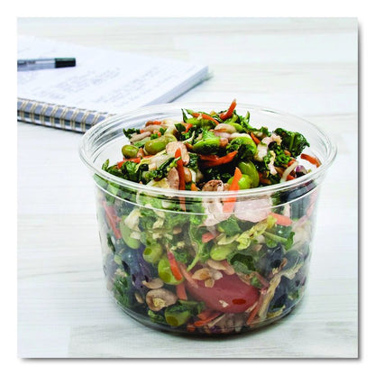 MicroGourmet Food Container, 16 oz, Translucent, Plastic, 50/Pack, 10 Packs/Carton