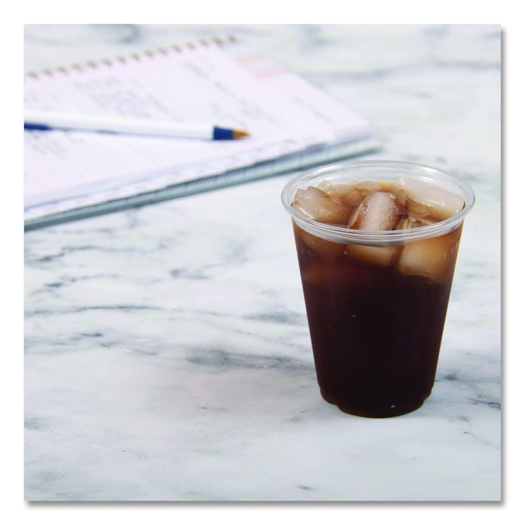 Ultra Clear PETE Cold Cups, 7 oz, Plastic, Clear, 50/Pack