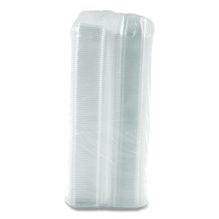 ClearPac SafeSeal Tamper-Resistant/Evident Containers, Domed Lid, 16 oz, Clear, Plastic, 100/Bag, 2 Bags/Carton