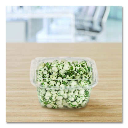ClearPac SafeSeal Tamper-Resistant/Evident Containers, Domed Lid, 16 oz, Clear, Plastic, 100/Bag, 2 Bags/Carton