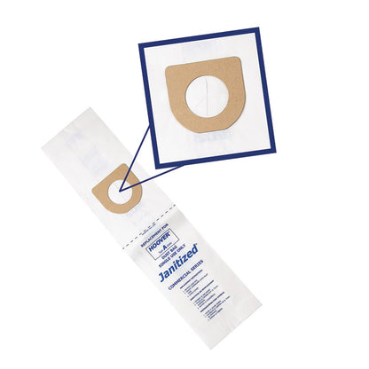 Vacuum Filter Bags Designed to Fit Hoover Type A, 36/Carton