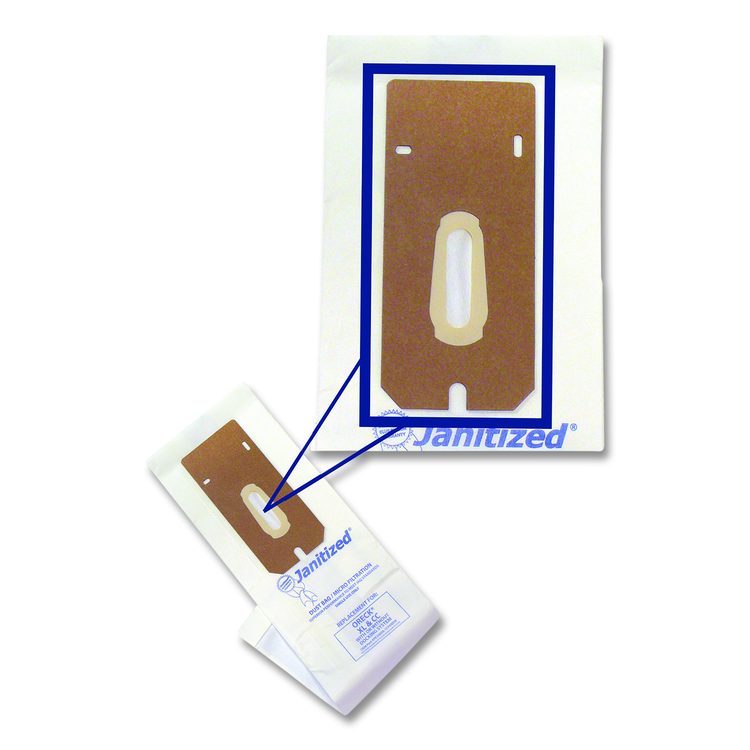 Vacuum Filter Bags Designed to Fit Oreck XL2000/8000/9000 Type CC, 80/Carton