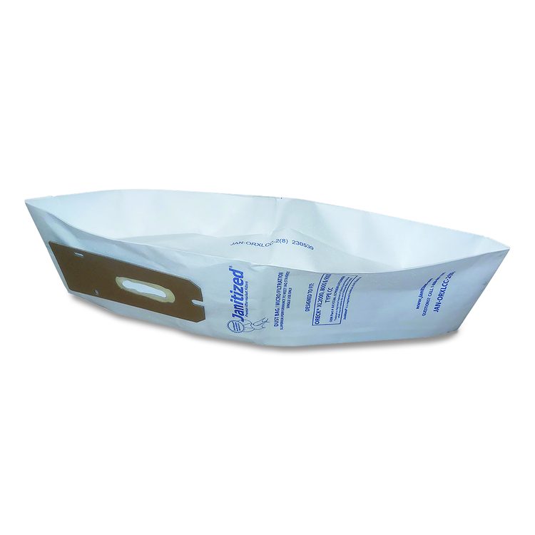 Vacuum Filter Bags Designed to Fit Oreck XL2000/8000/9000 Type CC, 80/Carton