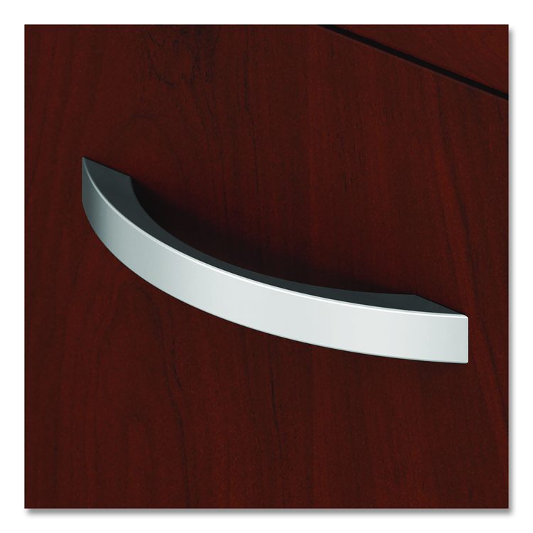 Series C Mobile Pedestal File, Left/Right, 3-Drawer: Box/Box/File, Legal/Letter/A4/A5, Cherry/Gray, 15.75" x 20.25" x 27.88"