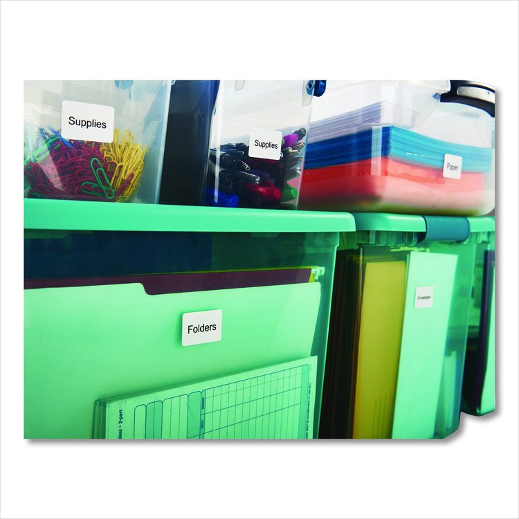 LW Multipurpose Labels, 1" x 1.5", White, 750 Labels/Roll