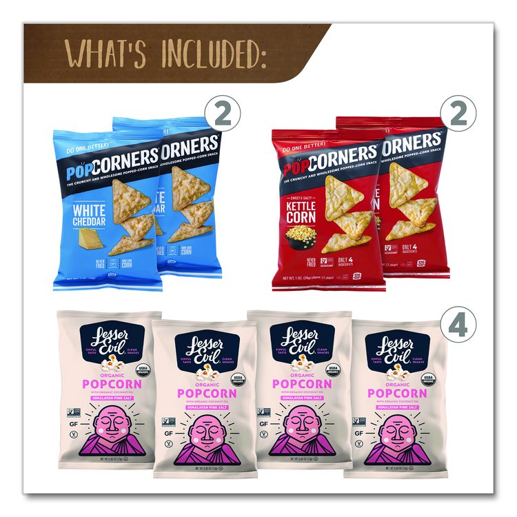 Better For You Snack Box, 37 Assorted Snacks/Box