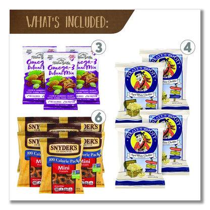 Better For You Snack Box, 37 Assorted Snacks/Box