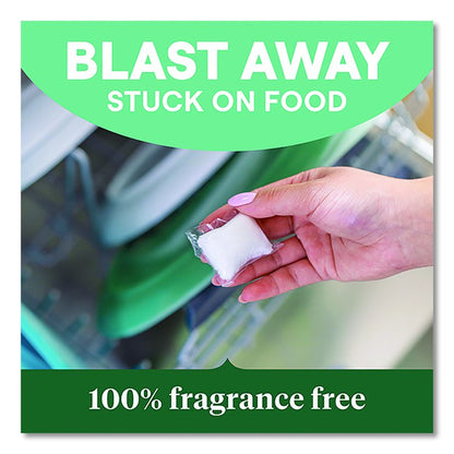 Natural Automatic Dishwasher Detergent Packs, Free and Clear, 45 Powder Packets/Box