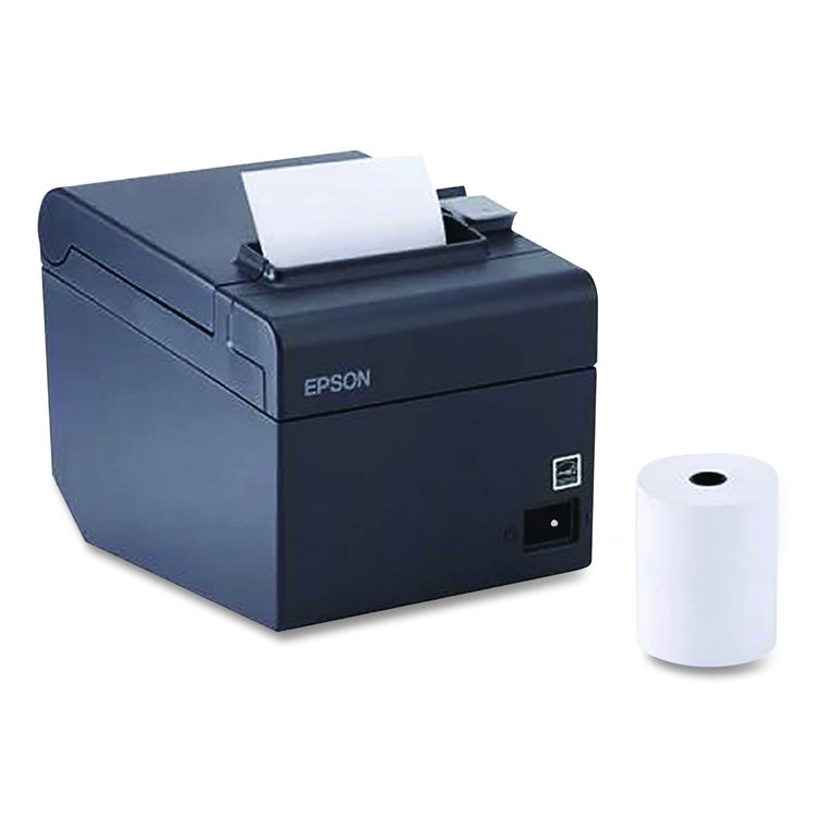 Thermal Paper Rolls, 3.13" x 273 ft, White, 50/Carton