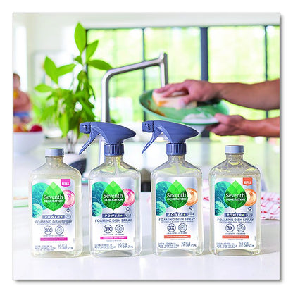 Foaming Dish Spray, Mandarin Orange Scent, 16 oz Bottle