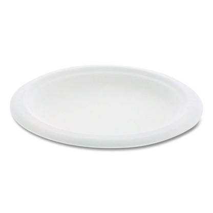 EarthChoice PFAS Free Compostable Dinnerware, Plate, Sugarcane, 6" dia, Natural, 1,000/Carton
