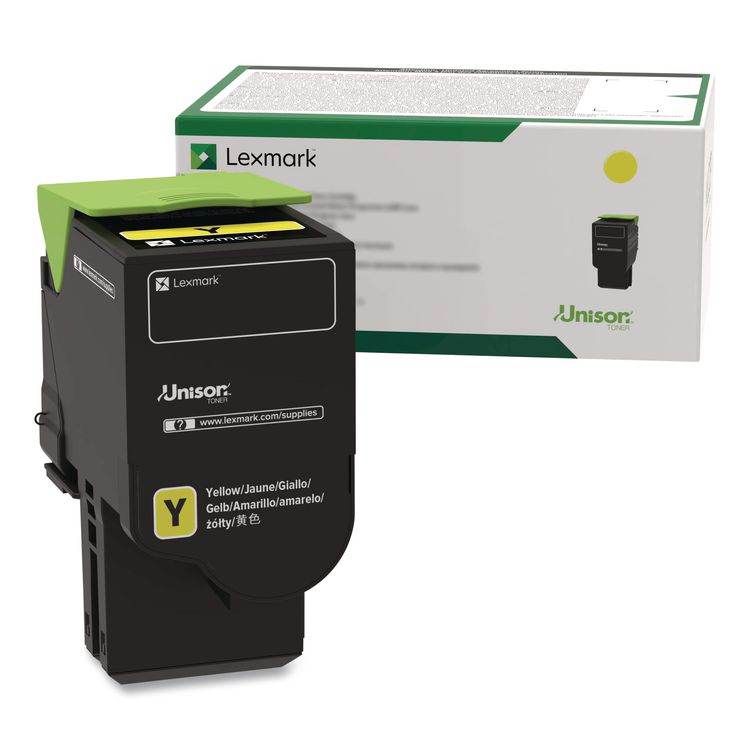 78C1XY0 Return Program Extra High-Yield Toner, 5,000 Page-Yield, Yellow