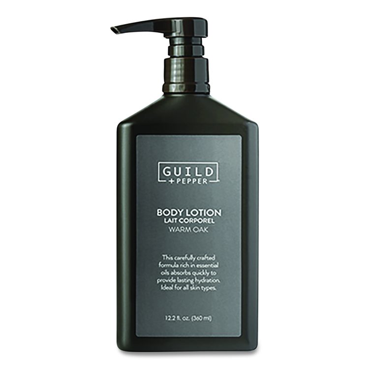 Lotion, 12.2 oz Bottle, Warm Oak Scent, 12/Carton