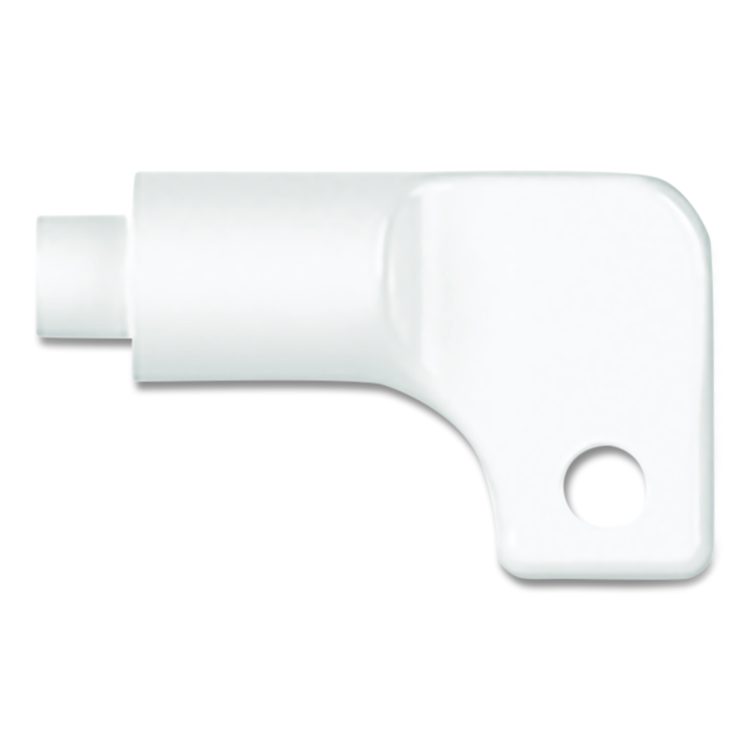 Pure by Gloss and Guild+Pepper ABS Mini Bracket - Screw Mount, 1.25 x 0.84 x 3.65, White, 48/Carton