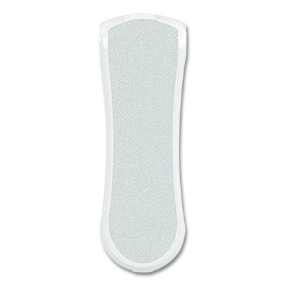 Pure by Gloss and Guild+Pepper ABS Mini Bracket - Tape Mount, 1.25 x 0.84 x 3.65. White, 48/Carton