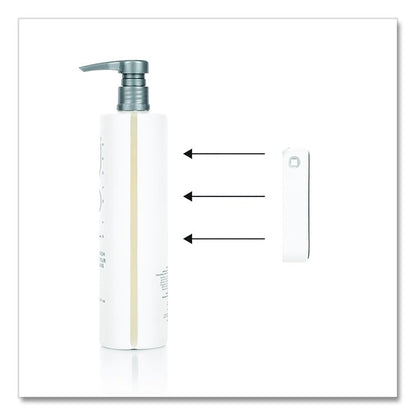 Pure by Gloss and Guild+Pepper ABS Mini Bracket - Tape Mount, 1.25 x 0.84 x 3.65. White, 48/Carton