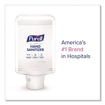 Advanced Hand Sanitizer ULTRA NOURISHING Foam, For ES10 Dispensers, 1,200 mL Refill, Fragrance-Free, 2/Carton