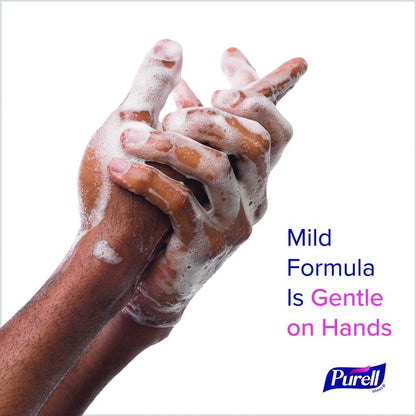 Antimicrobial Foaming Hand Soap Refill, For ES10 Dispensers, Plum Scent, 1,200 mL, 2/Carton