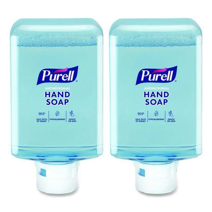 Antimicrobial Foaming Hand Soap Refill, For ES10 Dispensers, Plum Scent, 1,200 mL, 2/Carton