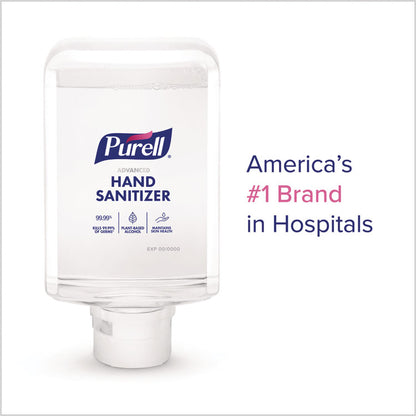 Advanced Hand Sanitizer Foam, Refill for PURELL ES10 Automatic Hand Sanitizer Dispenser, 1,200 mL, Citrus Scent, 2/Carton