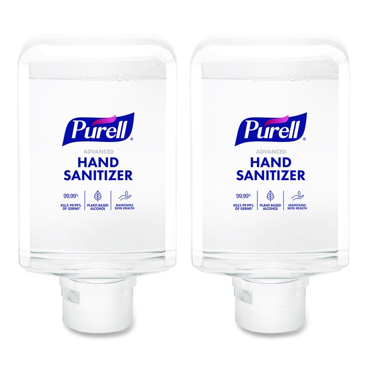 Advanced Hand Sanitizer Foam, Refill for PURELL ES10 Automatic Hand Sanitizer Dispenser, 1,200 mL, Citrus Scent, 2/Carton