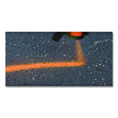 Industrial Choice M1800 System Water-Based Precision Line Marking Paint, Flat White, 17 oz Aerosol Can, 12/Carton