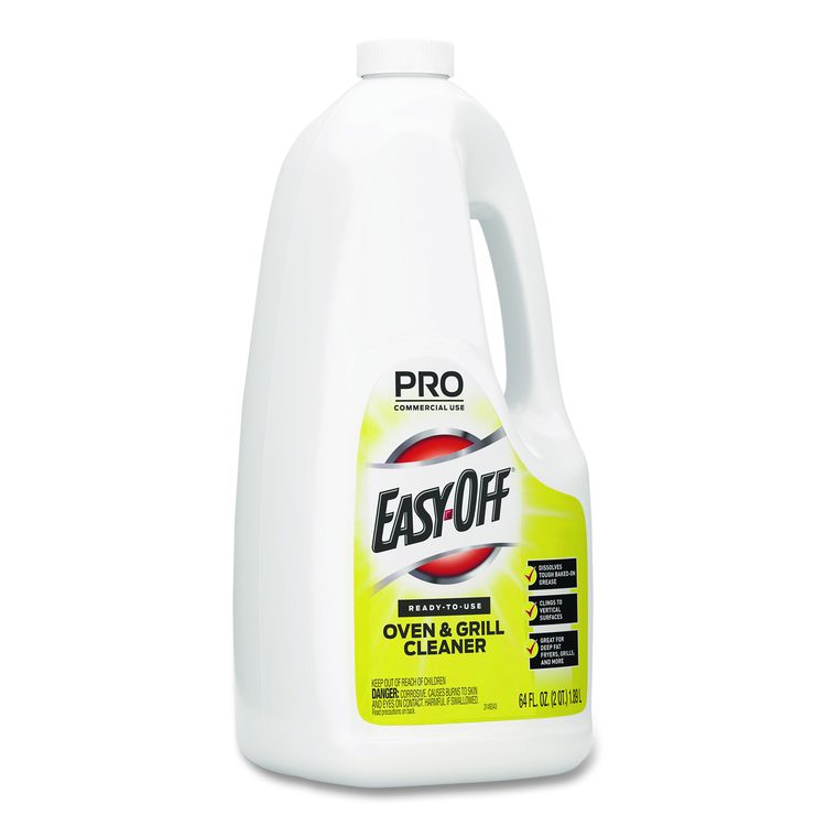 Ready-to-Use Oven and Grill Cleaner, Liquid, 2 qt Bottle, 6/Carton