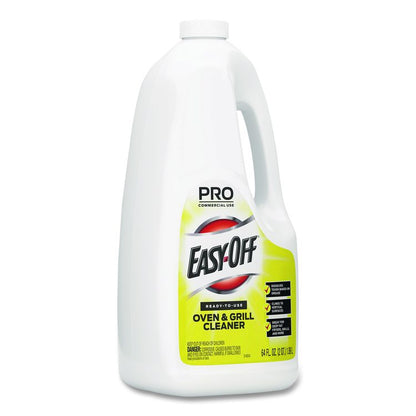 Ready-to-Use Oven and Grill Cleaner, Liquid, 2 qt Bottle, 6/Carton