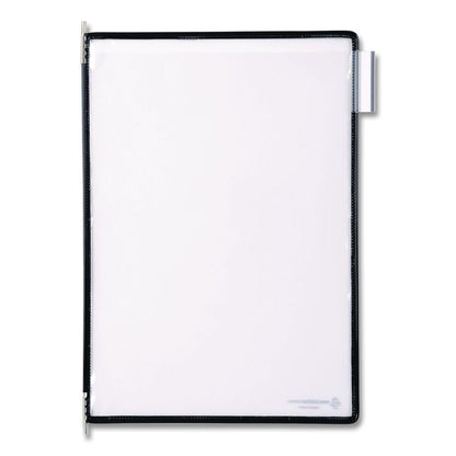 Desktop Reference Starter Set, 10 Antimicrobial Wire-Reinforced Pockets
