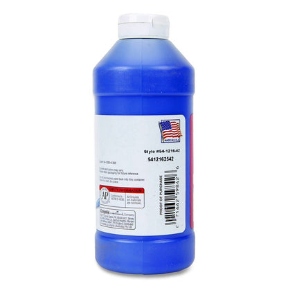 Premier Tempera Paint, Blue, 16 oz Bottle