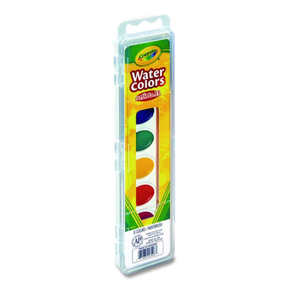 Artista II 8-Color Watercolor Set, 8 Assorted Colors, Palette Tray