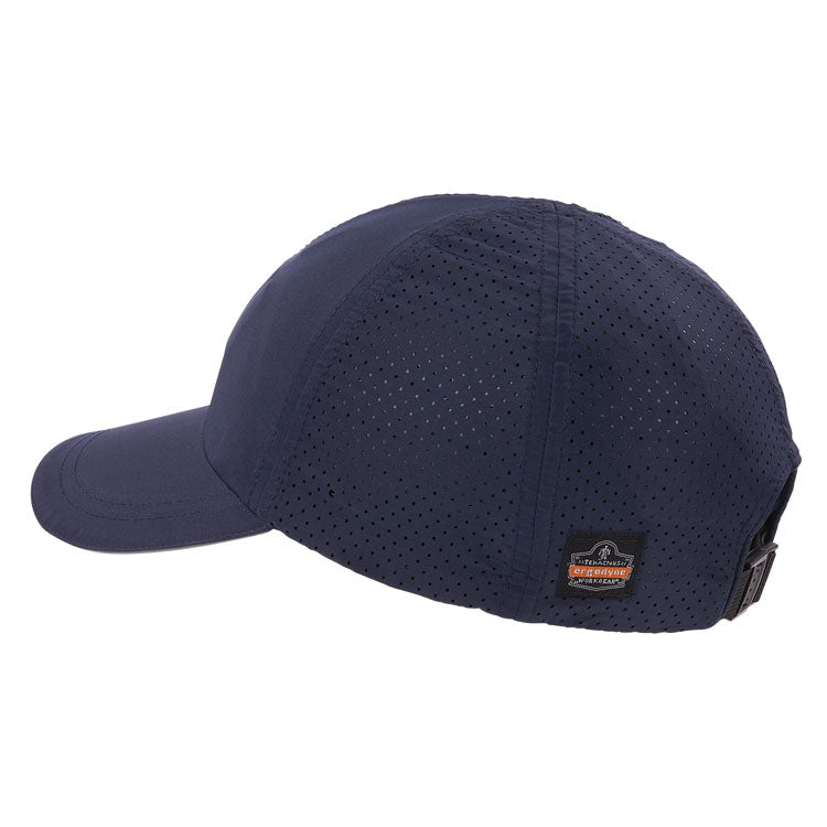 Skullerz 8947 Lightweight Baseball Hat and Bump Cap Insert, Front Brim, X-Large to 2X-Large (7.25 to 8.5), 0.2" Insert, Navy