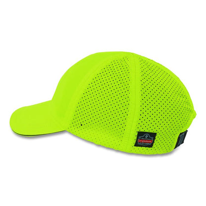 Skullerz 8947 Lightweight Baseball Hat and Bump Cap Insert, Front Brim, X-Small to Small (6.25 to 7.25), 0.2" Insert, Lime